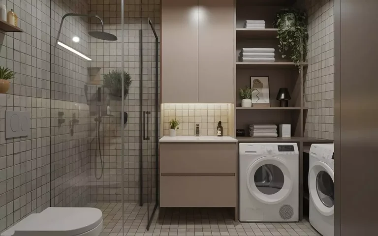 21 Bathroom Laundry Room Combo Ideas 
