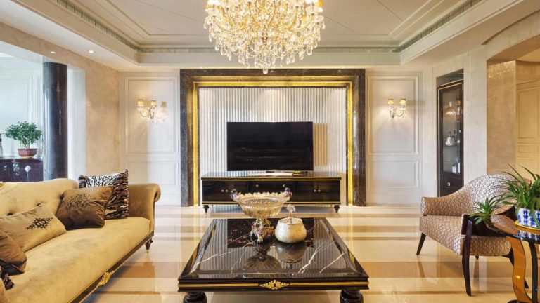 26 Black, White, and Gold Living Room Decor Ideas 