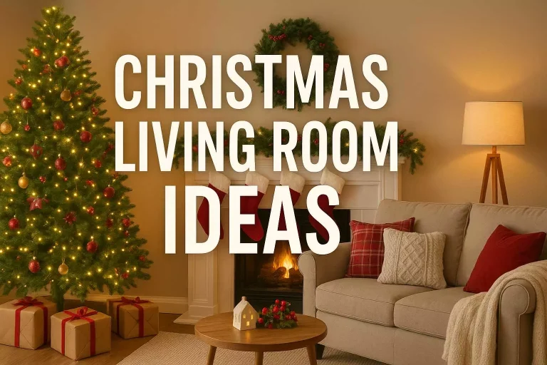 Living Room Christmas Decor Ideas