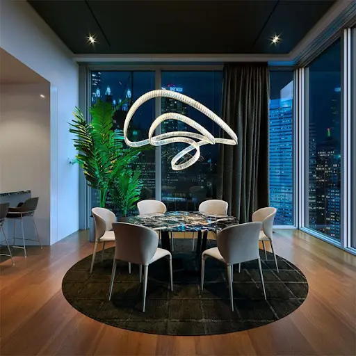 Thin Profile Chandeliers