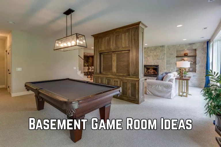 Basement Game Room Ideas