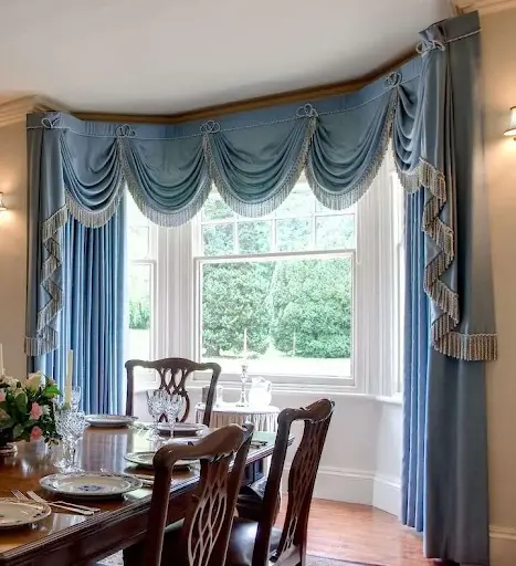 Layered Curtains + Valances