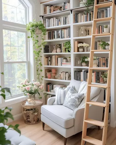 Bookshelf or Book Storage Nearby