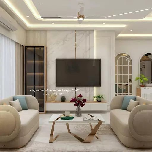 Ceiling-Integrated LED Strip Lighting
