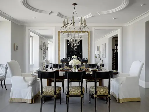 Ceiling Medallions with Minimal Design