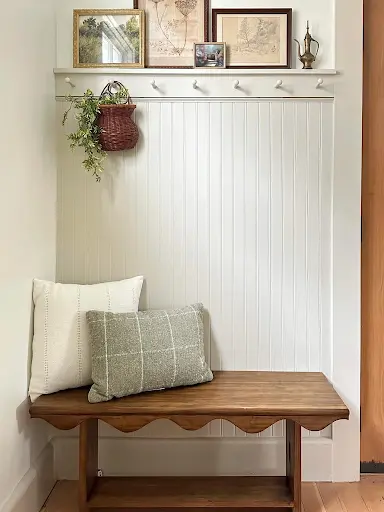 Entryway Bench for Seating and Storage
