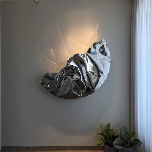 Metallic and Reflective Wall Art