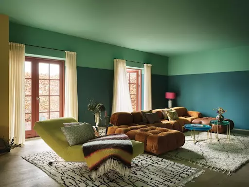 Monochromatic Ceiling Design