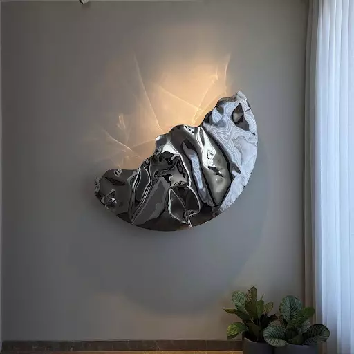 Reflective Wall Clocks or Sculptural Pieces