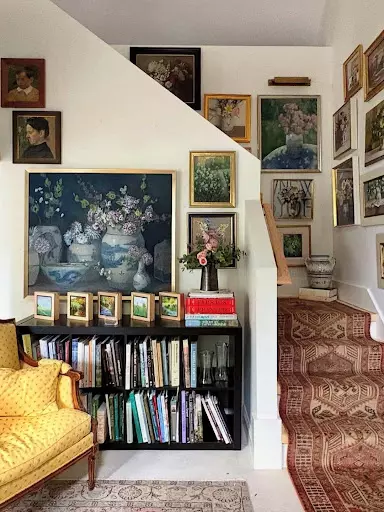Wall-Mounted Shelving Display