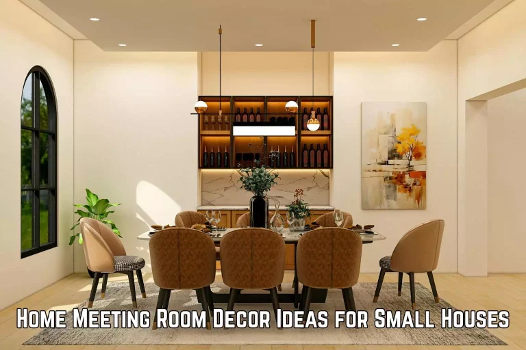 Home Meeting Room Decor Ideas for Small Houses